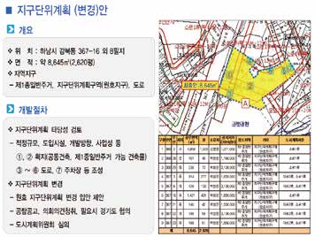 감북동 지구단위계획