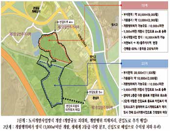 원주시 관설동 도시계획시설 변경